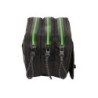 Bolso escolar portatodo safta triple big kappa black 80x215x100 mm