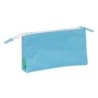 Bolso escolar portatodo safta triple benetton spring 30x220x120 mm