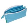 Bolso escolar portatodo safta triple benetton spring 30x220x120 mm