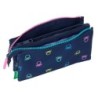 Bolso escolar portatodo safta triple benetton cool 30x220x120 mm