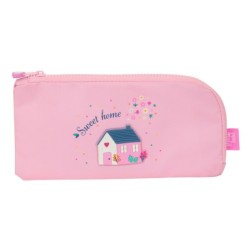 Bolso escolar portatodo safta plano reciclado glowlab sweet home 10x230x110 mm