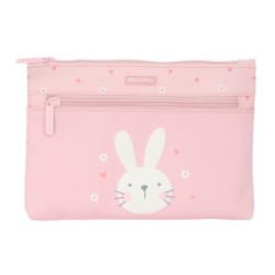 Bolso escolar portatodo safta doble grande facil limpieza preescolar 30x230x160 mm