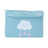 Bolso escolar portatodo safta doble grande facil limpieza preescolar 30x230x160 mm