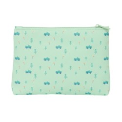 Bolso escolar portatodo safta doble grande facil limpieza preescolar 30x230x160 mm