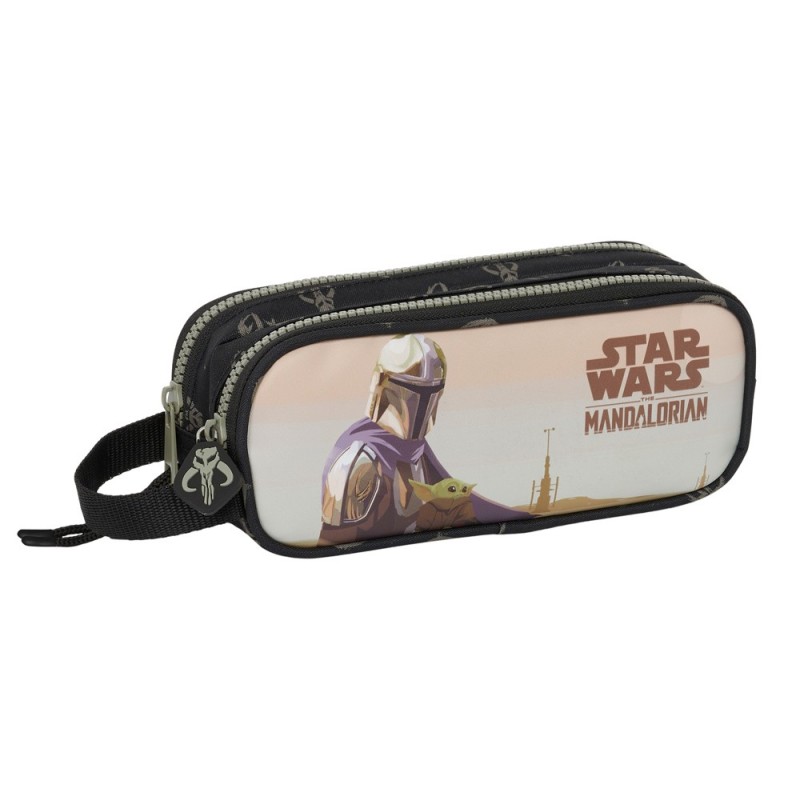Bolso escolar portatodo safta doble the mandalorian this is the way 60x210x80 mm