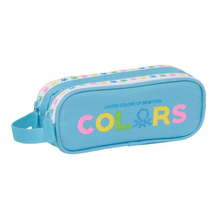 Bolso escolar portatodo safta doble benetton spring 60x210x80 mm