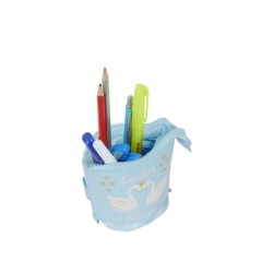 Bolso escolar portatodo safta cubilete glowlab cisnes 60x80x190 mm