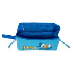 Bolso escolar portatodo safta cuadrado grande donald duck 100x220x100 mm