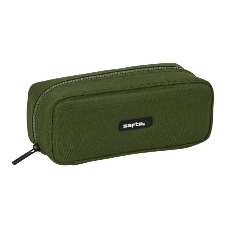 Bolso escolar portatodo safta con fuelle dark forest 80x210x80 mm
