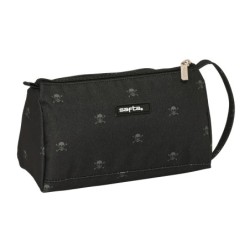 Bolso escolar portatodo safta con bolsillo desplegable safta california 85x200x110 mm
