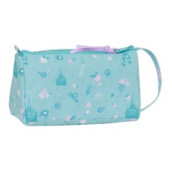 Bolso escolar portatodo safta con bolsillo desplegable frozen ii hello spring 85x200x110 mm