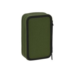 Plumier escolar safta triple 36 piezas safta dark forest 55x125x195 mm