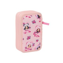 Plumier escolar safta triple 36 piezas na na na surprise fabulous 55x125x195 mm