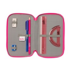 Plumier escolar safta triple 36 piezas l.o.l. surprise divas 55x125x195 mm