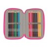 Plumier escolar safta triple 36 piezas l.o.l. surprise divas 55x125x195 mm