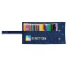 Plumier escolar safta enrollable 27 piezas benetton cool 70x70x200 mm