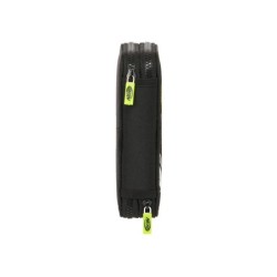 Plumier escolar safta doble cremallera 28 piezas nerf get ready 40x125x195 mm