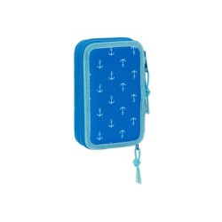 Plumier escolar safta doble cremallera 28 piezas donald duck 40x125x195 mm