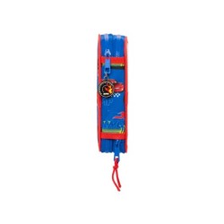 Plumier escolar safta doble cremallera 28 piezas cars race ready 40x125x195 mm