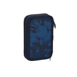 Plumier escolar safta doble cremallera 28 piezas batman legendary 40x125x195 mm