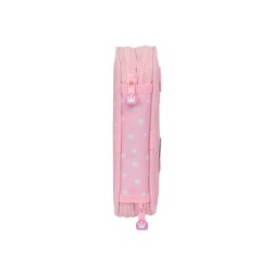 Plumier escolar safta doble cremallera 28 piezas glowlab kids sweet home 40x125x195 mm