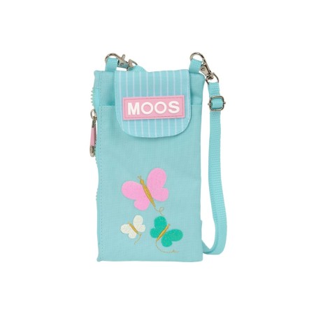 Monedero portamovil safta reciclado moos butterflies 100x190 mm