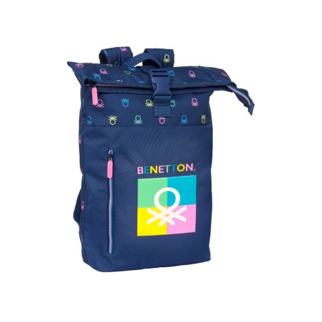 Mochila safta solapa para portatil 15,6\ benetton cool 130x280x420 mm