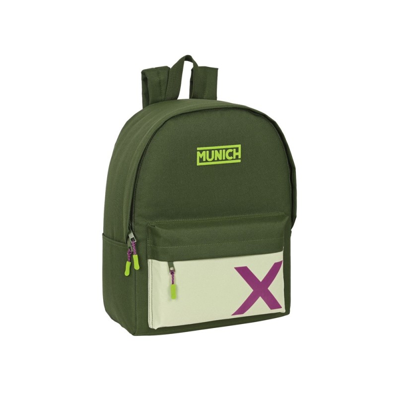 Mochila safta para portatil 14,1\ munich bright khaki 160x310x410 mm