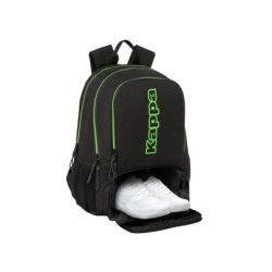 Mochila safta padel kappa black 170x300x420 mm