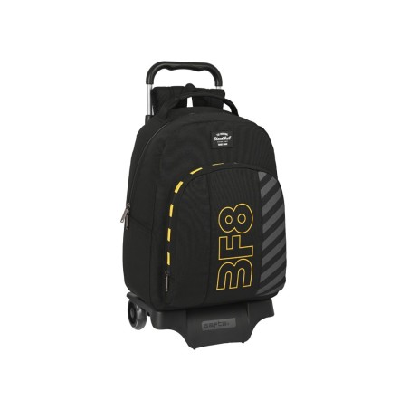 Mochila safta mod. 305 con carro 905 reciclado blackfit8 zone 150x320x420 mm