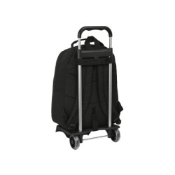 Mochila safta mod. 305 con carro 905 reciclado blackfit8 zone 150x320x420 mm