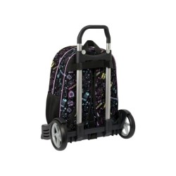Mochila safta mod. 108 con carro evolution monster high fantastic 140x330x420 mm