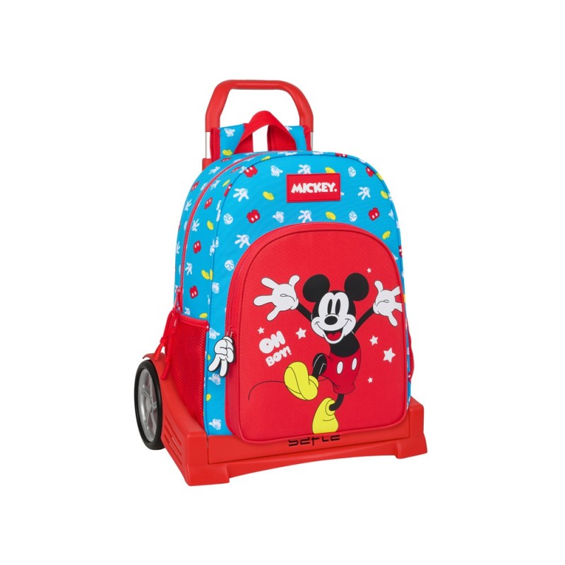 Mochila safta mod. 108 con carro evolution mickey mouse fantastic 140x330x420 mm