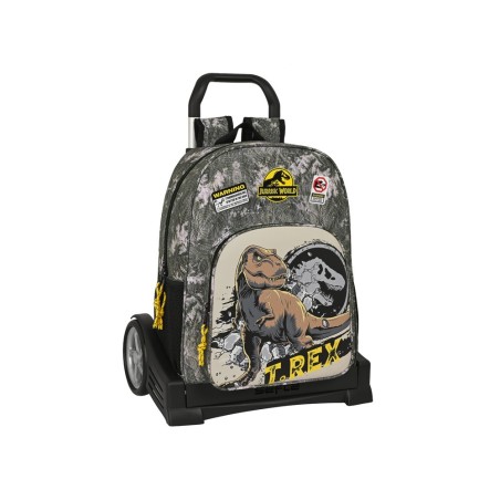 Mochila safta mod. 108 con carro evolution jurassic world warning 140x330x420 mm