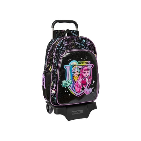 Mochila safta mod. 108 con carro 905 monster high fantastic 140x330x420 mm