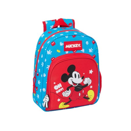 Mochila safta infantil adaptable a carro mickey mouse fantastic 100x280x340 mm