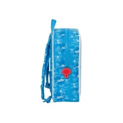 Mochila safta guarderia adaptable a carro los pitufos 100x220x270 mm