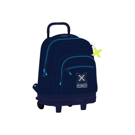 Mochila safta grande con ruedas compact extraible munich nautic 220x330x450 mm