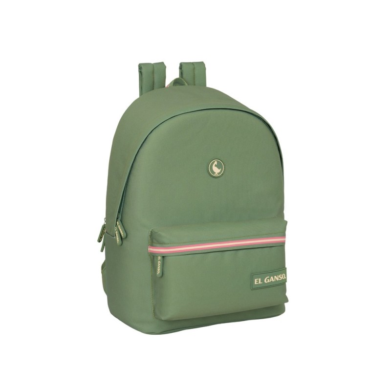 Mochila safta doble para portatil 15,6\  usb el ganso basics 180x310x440 mm