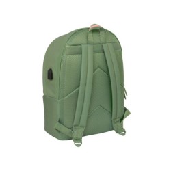 Mochila safta doble para portatil 15,6\  usb el ganso basics 180x310x440 mm