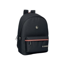 Mochila safta doble para portatil 15,6\  usb el ganso basics 180x310x440 mm