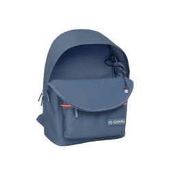 Mochila safta doble para portatil 15,6\  usb el ganso basics 180x310x440 mm