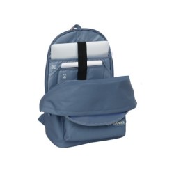 Mochila safta doble para portatil 15,6\  usb el ganso basics 180x310x440 mm