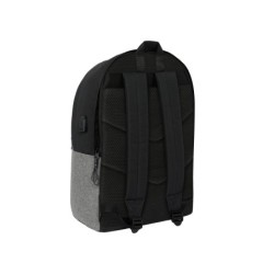 Mochila safta doble para portatil 15,6\  usb ecko unltd. rhino 180x310x440 mm