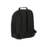 Mochila safta doble con cantoneras adaptable a carro reciclado blackfit8 zone 150x320x420 mm
