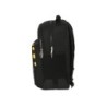Mochila safta doble con cantoneras adaptable a carro reciclado blackfit8 zone 150x320x420 mm
