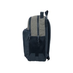 Mochila safta doble con cantoneras adaptable a carro kappa dark navy 150x320x420 mm