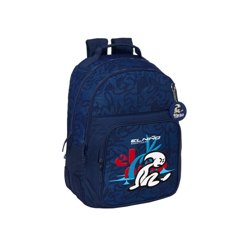 Mochila safta doble con cantoneras adaptable a carro el niño paradise 150x320x420 mm