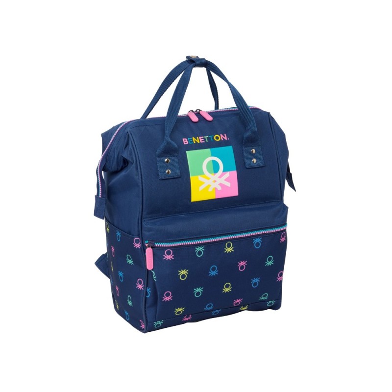 Mochila safta con asas para portatil 13\ benetton cool 190x270x400 mm