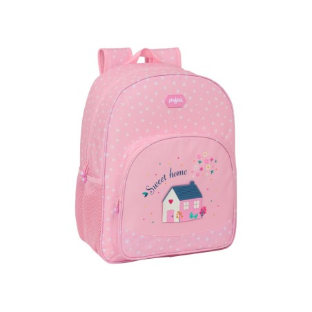 Mochila safta adaptable a carro reciclado glowlab kids sweet home 140x330x420 mm